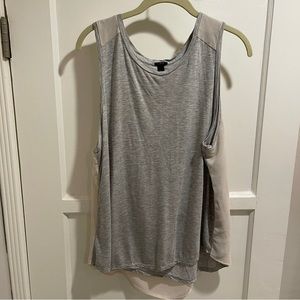 J. Crew Tank Top with Sheer Back